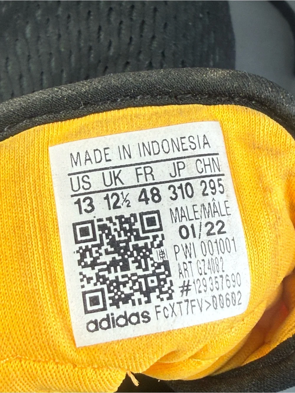 adidas gently used